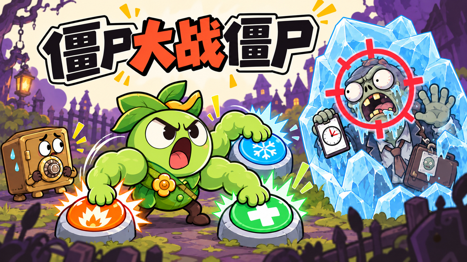 僵尸大战僵尸宣传图
